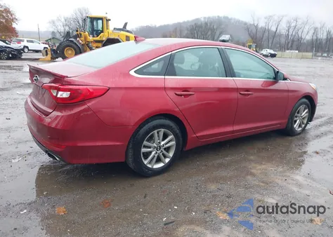2016 Hyundai Sonata Se from USA, damaged, VIN 5NPE24AF6GH287447